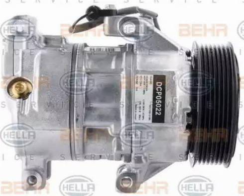 HELLA 8FK 351 114-211 - Compressore, Climatizzatore autozon.pro