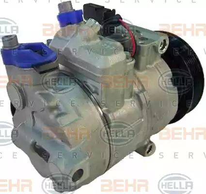 HELLA 8FK 351 114-221 - Compressore, Climatizzatore autozon.pro