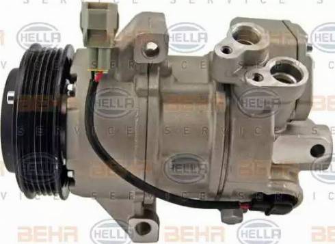 HELLA 8FK 351 114-741 - Compressore, Climatizzatore autozon.pro