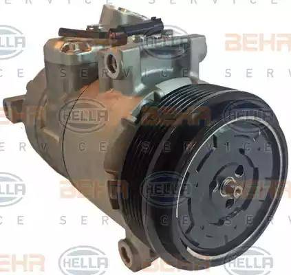 HELLA 8FK 351 114-771 - Compressore, Climatizzatore autozon.pro