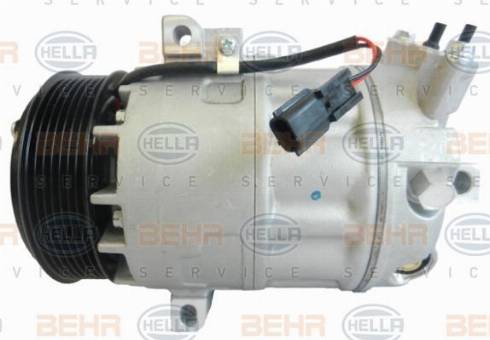 HELLA 8FK 351 115-631 - Compressore, Climatizzatore autozon.pro