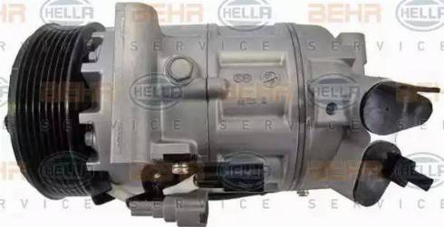 HELLA 8FK 351 115-061 - Compressore, Climatizzatore autozon.pro