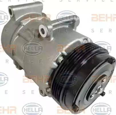 HELLA 8FK 351 110-901 - Compressore, Climatizzatore autozon.pro