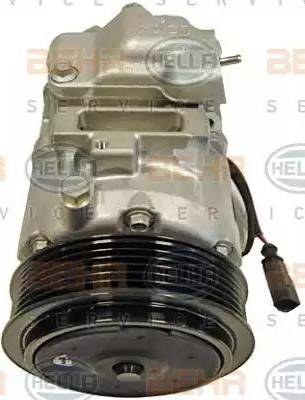 HELLA 8FK 351 110-971 - Compressore, Climatizzatore autozon.pro