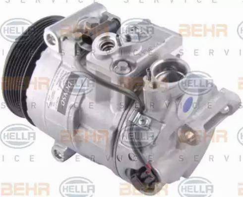 HELLA 8FK 351 110-431 - Compressore, Climatizzatore autozon.pro