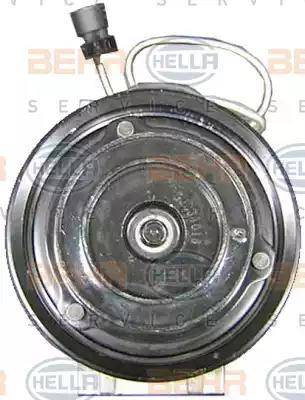 HELLA 8FK 351 110-651 - Compressore, Climatizzatore autozon.pro