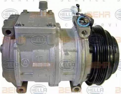 HELLA 8FK 351 110-191 - Compressore, Climatizzatore autozon.pro