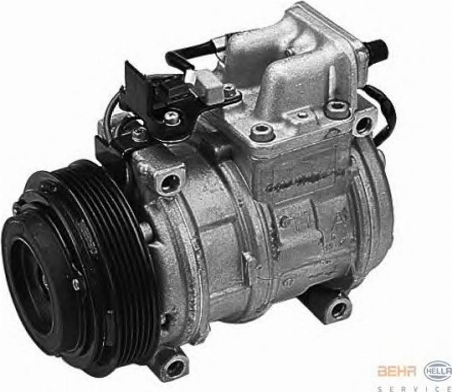 HELLA 8FK351110111 - Compressore, Climatizzatore autozon.pro