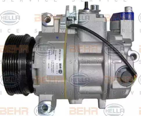 HELLA 8FK 351 110-881 - Compressore, Climatizzatore autozon.pro