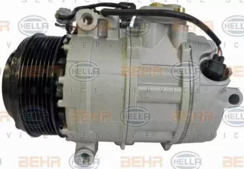 HELLA 8FK 351 111-591 - Compressore, Climatizzatore autozon.pro