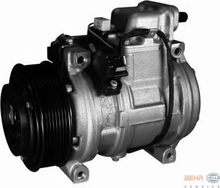 HELLA 8FK 351 111-051 - Compressore, Climatizzatore autozon.pro