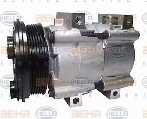 HELLA 8FK 351 113-581 - Compressore, Climatizzatore autozon.pro