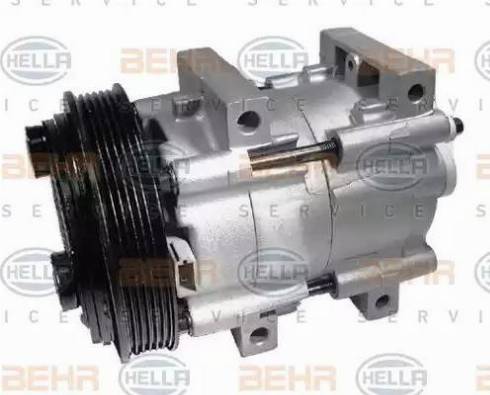 HELLA 8FK 351 113-671 - Compressore, Climatizzatore autozon.pro