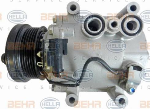 HELLA 8FK 351 134-991 - Compressore, Climatizzatore autozon.pro