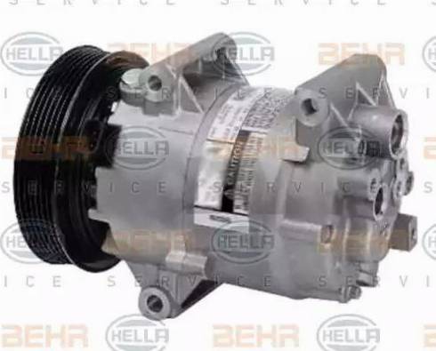 HELLA 8FK 351 134-451 - Compressore, Climatizzatore autozon.pro