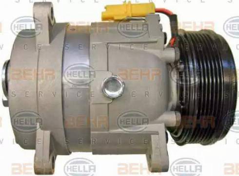 HELLA 8FK 351 134-421 - Compressore, Climatizzatore autozon.pro