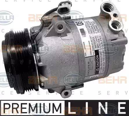 HELLA 8FK 351 134-091 - Compressore, Climatizzatore autozon.pro