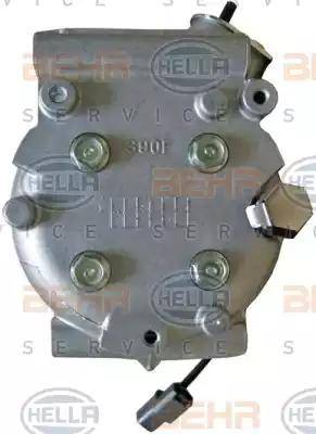 HELLA 8FK 351 134-141 - Compressore, Climatizzatore autozon.pro