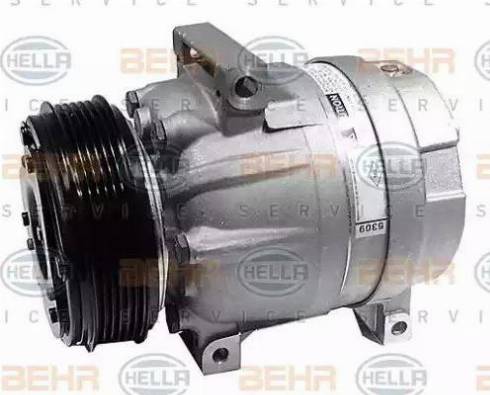 HELLA 8FK 351 134-121 - Compressore, Climatizzatore autozon.pro