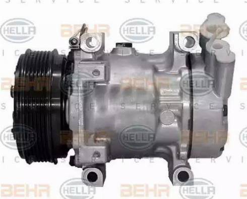 HELLA 8FK 351 134-851 - Compressore, Climatizzatore autozon.pro