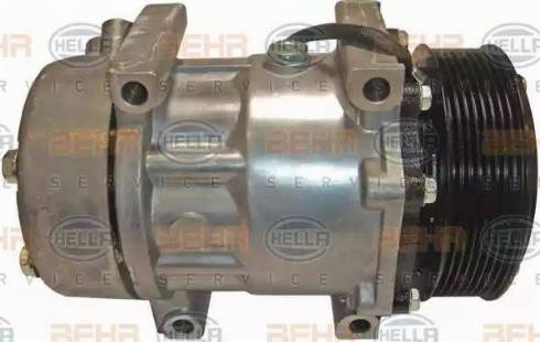 HELLA 8FK 351 134-821 - Compressore, Climatizzatore autozon.pro