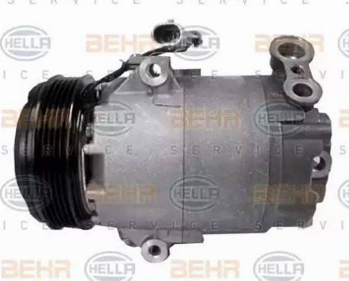 HELLA 8FK 351 134-341 - Compressore, Climatizzatore autozon.pro