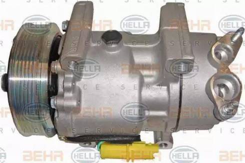 HELLA 8FK 351 134-331 - Compressore, Climatizzatore autozon.pro