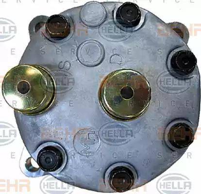 HELLA 8FK 351 134-371 - Compressore, Climatizzatore autozon.pro