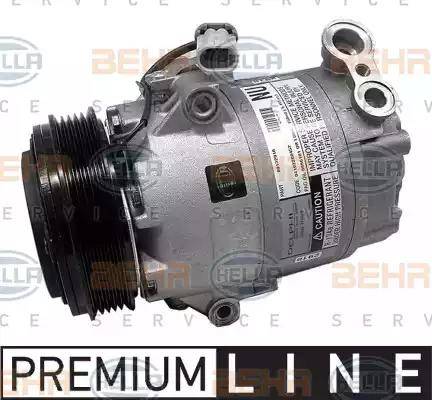 HELLA 8FK 351 134-281 - Compressore, Climatizzatore autozon.pro