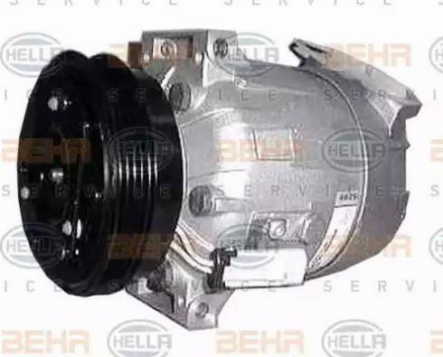 HELLA 8FK 351 134-271 - Compressore, Climatizzatore autozon.pro