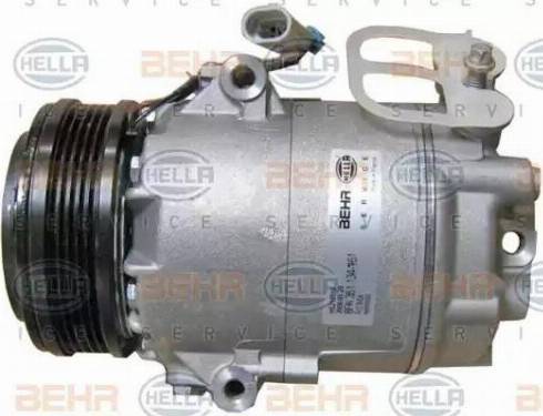 HELLA 8FK 351 134-761 - Compressore, Climatizzatore autozon.pro