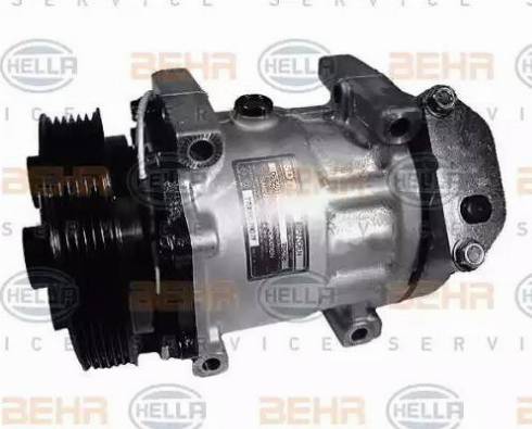 HELLA 8FK 351 134-701 - Compressore, Climatizzatore autozon.pro