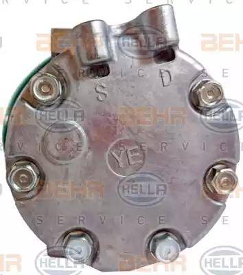 HELLA 8FK 351 135-981 - Compressore, Climatizzatore autozon.pro