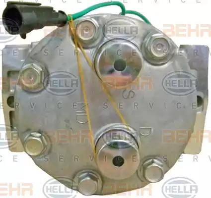 HELLA 8FK 351 135-491 - Compressore, Climatizzatore autozon.pro