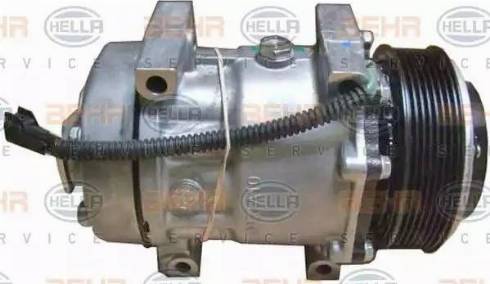 HELLA 8FK 351 135-451 - Compressore, Climatizzatore autozon.pro