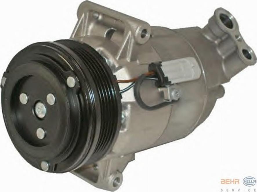 HELLA 8FK351135401 - Compressore, Climatizzatore autozon.pro