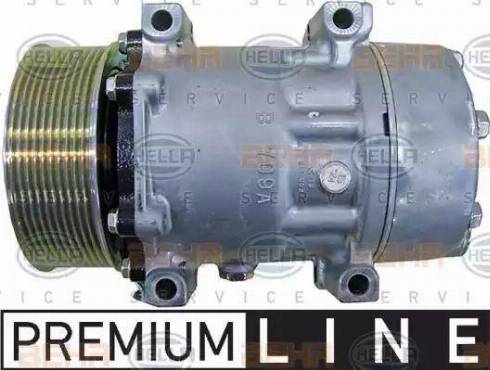 HELLA 8FK 351 135-471 - Compressore, Climatizzatore autozon.pro