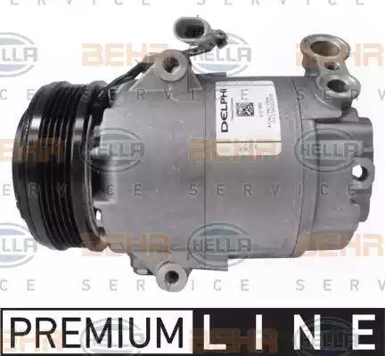 HELLA 8FK 351 135-071 - Compressore, Climatizzatore autozon.pro