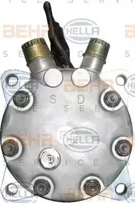 HELLA 8FK 351 135-141 - Compressore, Climatizzatore autozon.pro