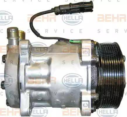 HELLA 8FK 351 135-141 - Compressore, Climatizzatore autozon.pro