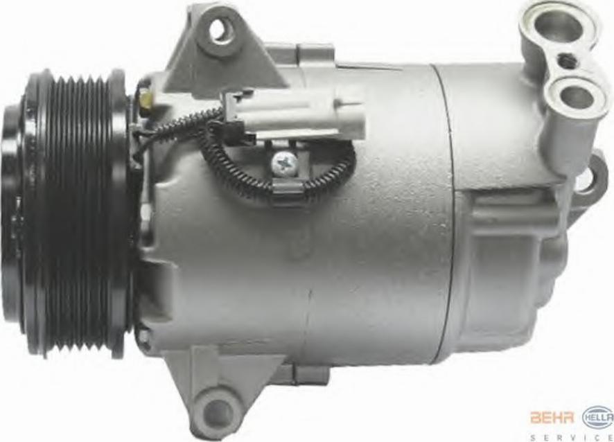 HELLA 8FK351135821 - Compressore, Climatizzatore autozon.pro