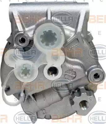 HELLA 8FK 351 135-361 - Compressore, Climatizzatore autozon.pro