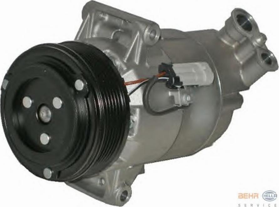 HELLA 8FK351135321 - Compressore, Climatizzatore autozon.pro