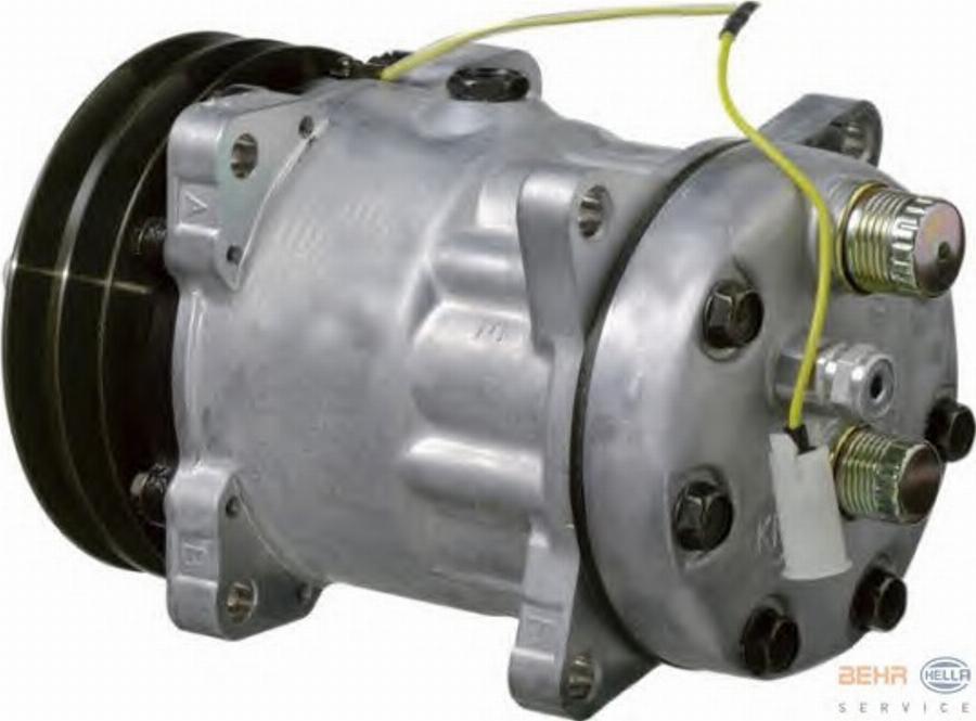 HELLA 8FK 351 135-261 - Compressore, Climatizzatore autozon.pro