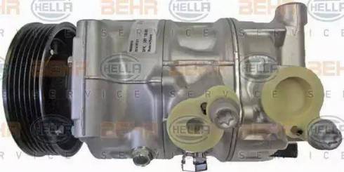 HELLA 8FK 351 136-061 - Compressore, Climatizzatore autozon.pro