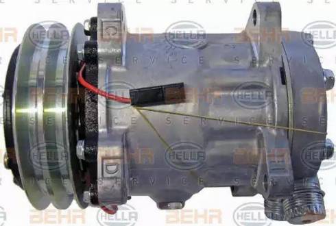 HELLA 8FK 351 130-131 - Compressore, Climatizzatore autozon.pro