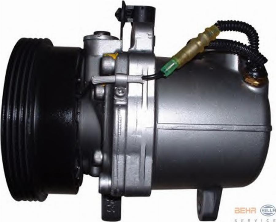 HELLA 8FK 351 131-511 - Compressore, Climatizzatore autozon.pro