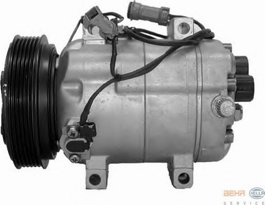 HELLA 8FK351133861 - Compressore, Climatizzatore autozon.pro