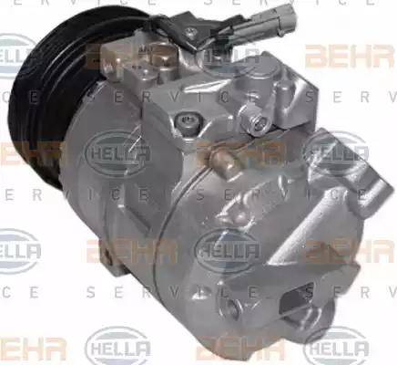 HELLA 8FK 351 132-591 - Compressore, Climatizzatore autozon.pro