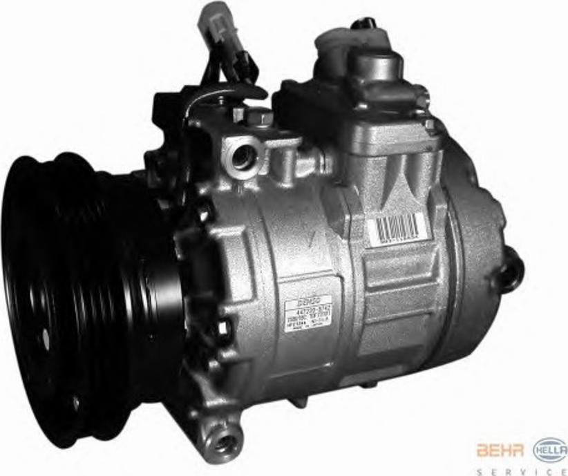 HELLA 8FK 351 132-091 - Compressore, Climatizzatore autozon.pro